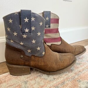 American Flag Boots